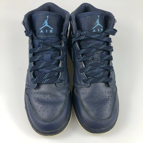 Jordan Womens Retro 1 Obsidian University Shoe 5.5 - Picture 2 of 7